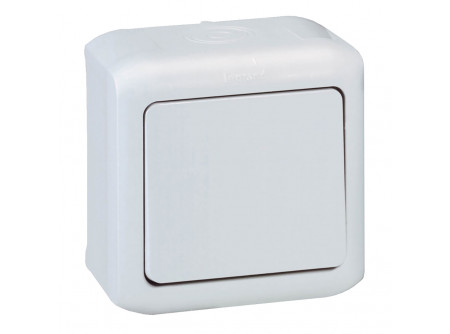 Legrand 782383 - Forix IP44 falon kívüli váltókapcsoló 10 AX - 250 V~ szürke