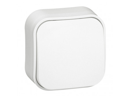 Legrand 782405 - Forix IP20 falon kívüli egypólusú nyomó, 6A - 250 V~ fehér