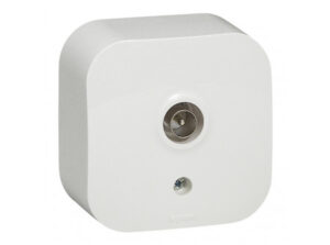 Legrand 782415 - Forix IP20 falon kívüli TV antenna-csatlakozóaljzat, végzáró fehér