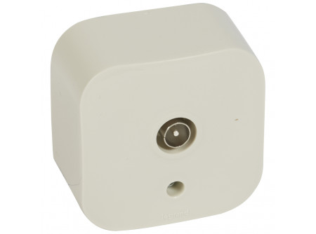 Legrand 782445 - Forix IP20 falon kívüli TV antenna-csatlakozóaljzat, végzáró bézs