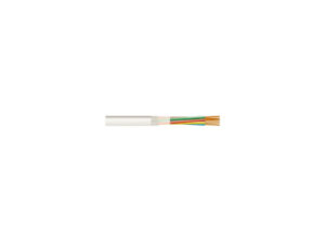 LiYCY 500V   2 x    0,75 mm2 - PVC szig., sodrott réz erű, árny. elektronikai jelzőkábel
