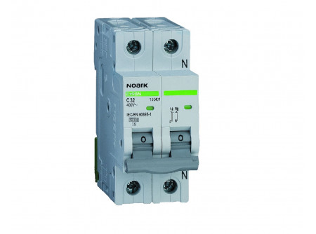 Noark 100209 - Ex9BN 1PN D63  kism. 6 kA,D kar.,63 A,1+N p.