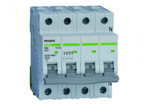 Noark 100268 - Ex9BN 4P D50  kism. 6 kA,D kar.,50 A,4 p.