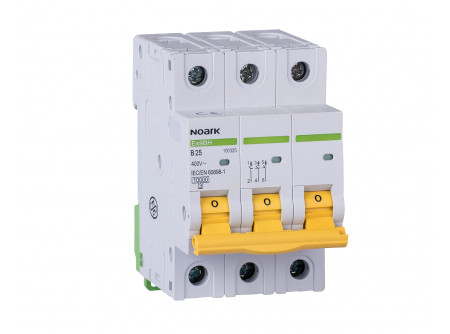 Noark 100509 - Ex9BH 3P D63  kism. 10 kA,D kar.,63 A,3 p.
