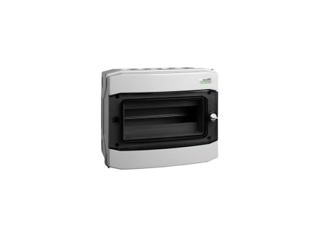 Noark 101494 - PHS 12T Kiselosztó, falon kívüli, IP65, 1 sor, 12 modul