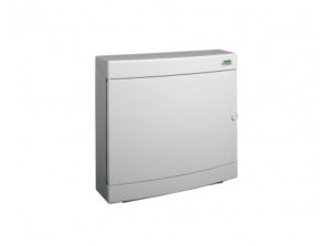 Noark 101508 - PNS 2x18W Kiselosztó,fehér ajtó,falon kívüli,IP40,2 sor,2x18 modul