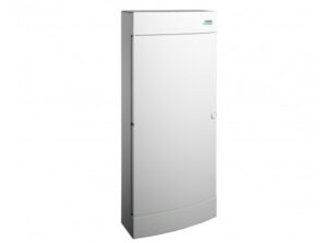 Noark 101510 - PNS 48W Kiselosztó,fehér ajtó,falon kívüli,IP40,4 sor,4x12 modul