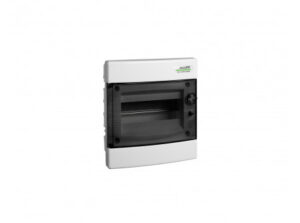 Noark 101511 - PNF 8T Kiselosztó,átlátszó ajtó,süllyesztett,IP40,1 sor,8 modul