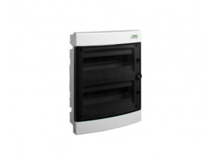 Noark 101514 - PNF 24T Kiselosztó,átlátszó ajtó,süllyesztett,IP40,2 sor,2x12 modul
