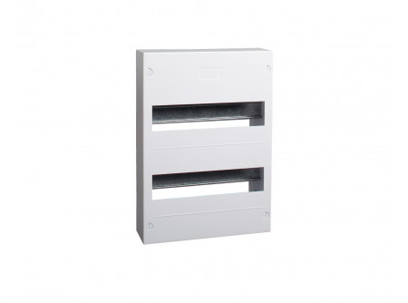 Noark 101527 - PXS 24 Kiselosztó,without door,falon kívüli,IP30,2 sor,2x12 modul