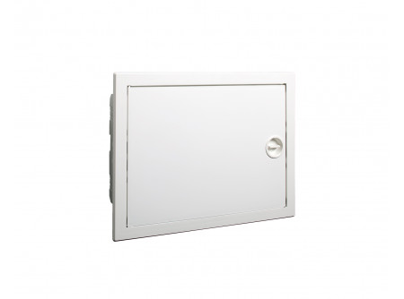 Noark 101532 - PXF 12W Kiselosztó,flat fehér ajtó,süllyesztett,IP40,1 sor,12 modul