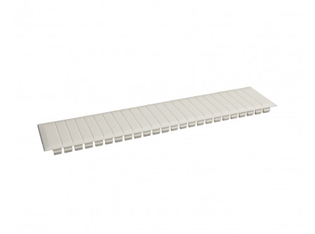 Noark 101574 - B CC45 Vaktakaró 45mm kivágáshoz,2x 15mm + 22x 1/2 modul,fehér