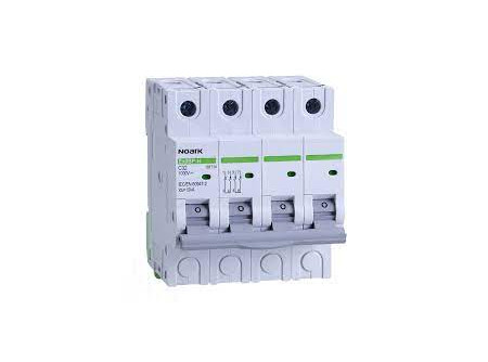 Noark 101647 - Ex9BP-N 4P C 16A DC kism.,fotov. (PV),6kA,C kar,16A,1000 VDC,4 modul szél.