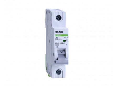 Noark 102042 - Ex9BS 1PN B2  kism. 4,5 kA,B kar.,2 A,1+N p.