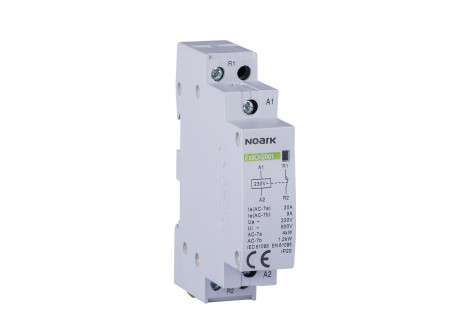 Noark 102404 - Ex9CH20 02 24V 50/60Hz inst. relé,20 A,24 V műk.fesz.,2 ny. é.