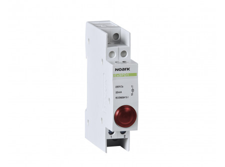 Noark 102432 - Ex9PD1r 110V AC/DC inst. jelzőlámpa,110V AC/DC,1 piros LED