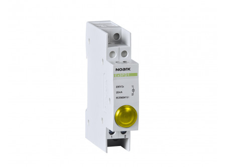 Noark 102436 - Ex9PD1y 24V AC/DC inst. jelzőlámpa,24V AC/DC,1 sárga LED