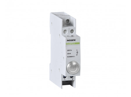 Noark 102451 - Ex9PD1w 24V AC/DC inst. jelzőlámpa,24V AC/DC,1 fehér LED