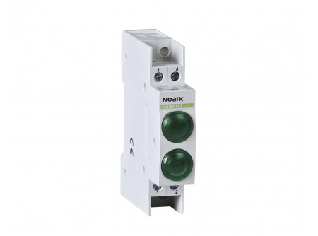 Noark 102455 - Ex9PD2gg 12V AC/DC inst. jelzőlámpa,12V AC/DC,2 zöld LED