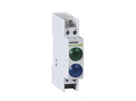 Noark 102472 - Ex9PD2gb 110V AC/DC inst. jelzőlámpa,110V AC/DC,1 zöld LED és 1 kék LED