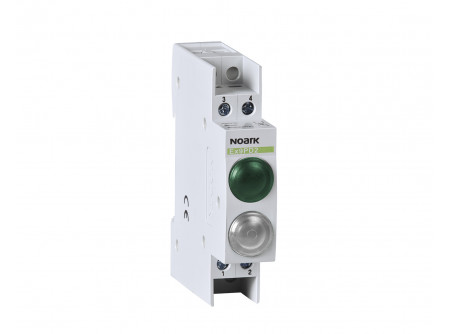 Noark 102477 - Ex9PD2gw 110V AC/DC inst. jelzőlámpa,110V AC/DC,1 zöld LED és 1 fehér LED
