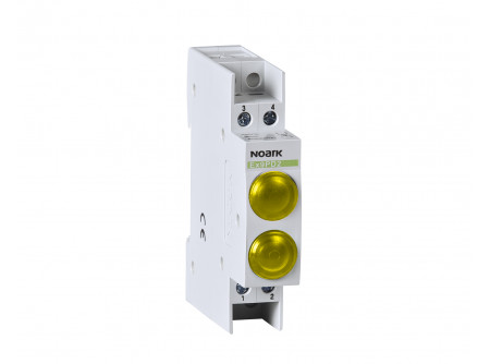 Noark 102500 - Ex9PD2yy 12V AC/DC inst. jelzőlámpa,12V AC/DC,1 sárga LED és 1 sárga LED