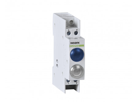 Noark 102522 - Ex9PD2bw 110V AC/DC inst. jelzőlámpa,110V AC/DC,1 kék LED és 1 fehér LED