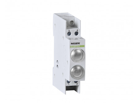 Noark 102524 - Ex9PD2ww 6.3V AC/DC inst. jelzőlámpa,6,3V AC/DC,1 fehér LED és 1 fehér LED