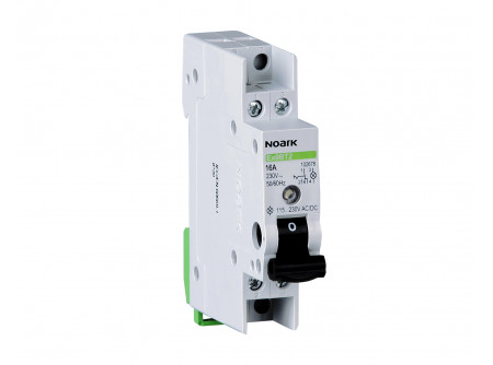 Noark 102675 - Ex9BT2 20 16A LED48VAC/DC inst. átkapcsoló,16 A,2 z. érint.+ LED 48 V AC/DC