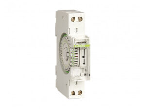 Noark 103515 - Ex9TAMQ 1NO 230V inst.kapcs.óra,analóg,mini(1MU),napi pr.,kvarc,1 cs.(z. é.),230V
