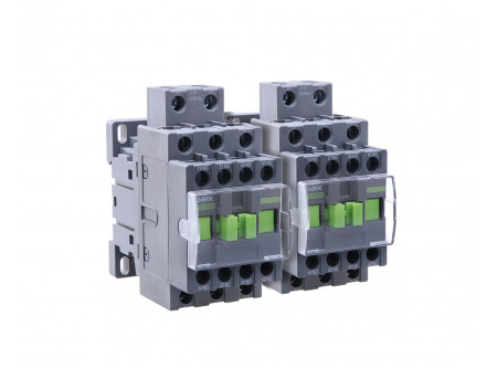 Noark 104692 - Ex9CR12 11 3P 230V Irányváltó kont.,3 p.,12A ,230 V AC,beép. 1ny+1z s.é.