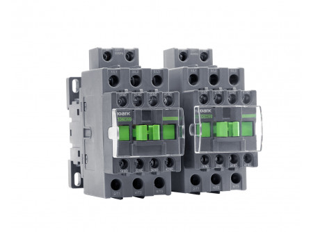 Noark 104790 - Ex9CR38 11 3P 127V Irányváltó kont.,3 p.,38A ,127 V AC,beép. 1ny+1z s.é.