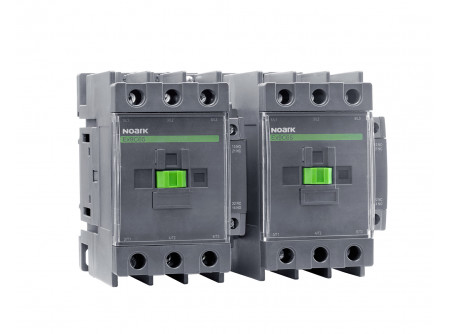 Noark 104827 - Ex9CR65 11 3P 110V Irányváltó kont.,3 p.,65A ,110 V AC,beép. 1ny+1z s.é.