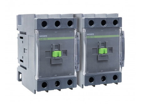 Noark 104851 - Ex9CR100 11 3P 110V Irányváltó kont.,3 p.,100A ,110 V AC,beép. 1ny+1z s.é.