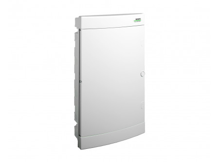 Noark 106199 - PNF 3x18W Kiselosztó, fehér ajtó, süllyesztett, IP40, 3 sor, 3x18 modul