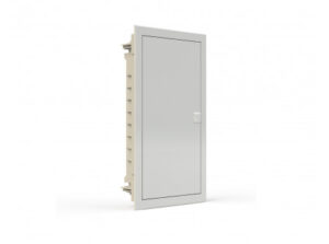 Noark 107103 - PMF 36 Kiselosztó fehér fém ajtóval, süllyesztett, IP40, 3 sor, 36 modul