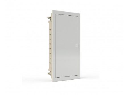 Noark 107103 - PMF 36 Kiselosztó fehér fém ajtóval, süllyesztett, IP40, 3 sor, 36 modul