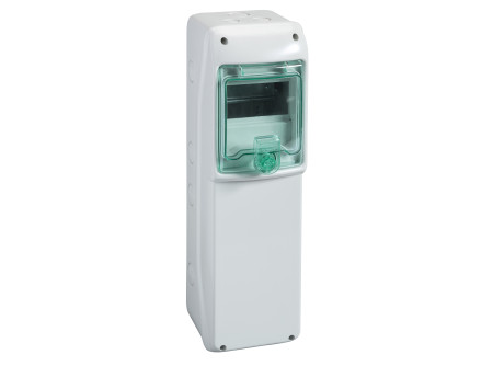 Schneider 13189 - Kaedra univerzális kiselosztó átlátszó ajtó, 10m