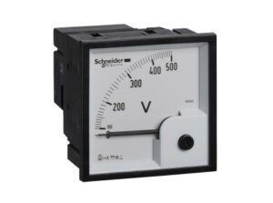 Schneider 16005 - VLT voltmérő 0...500V AC 72x72