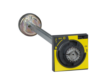 Schneider 31289 - Piros kapcsolókar/sárga homloklap