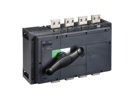 Schneider 31331 - Interpact INS800 4P alapkészülék fekete fogantyúval