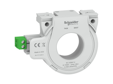 Schneider 50437 - TA30 zárt toroid In=65A d=30mm