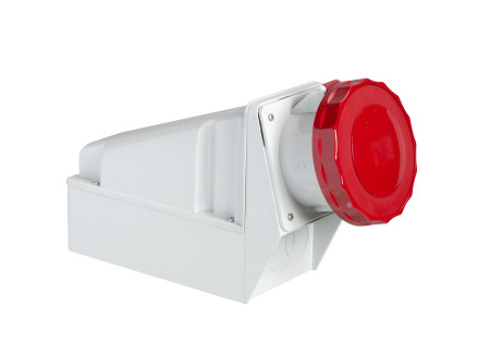 Schneider 81195 - PK ráépíthető aljzat 125A, 5P, 415V, IP67