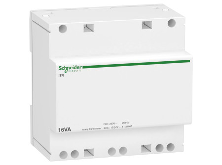 Schneider A9A15218 - ACTI9 Biztonsági transzformátor 16VA 230VAC 12-24VAC