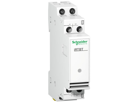 Schneider A9A15416 - ACTI9 Extra kisfeszültségű relé 5mA - 5 VCA/CC2