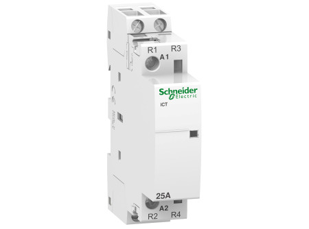 Schneider A9C20736 - ACTI9 iCT25A kontaktor, 50Hz, 2NC, 230-240VAC