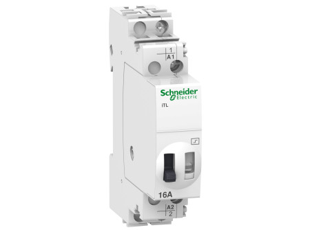 Schneider A9C30111 - ACTI9 ITL16A impulzusrelé, 1NO, 24VAC, 12VDC