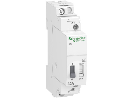 Schneider A9C30831 - ACTI9 ITL32A impulzusrelé, 1NO, 240VAC, 110VDC