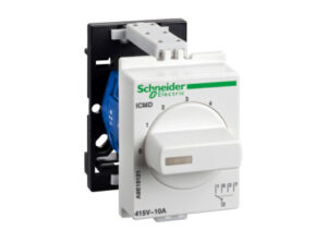 Schneider A9E15121 - ACTI9 iCMD DIN sínes választókapcsoló, 4 csatornás, 10A, 2P, U 415VAC