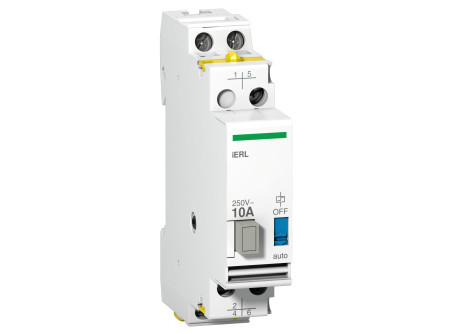 Schneider A9E15541 - ACTI9 iERL váltó relé kiterjesztés, 2P, 10A, Uc 24VAC